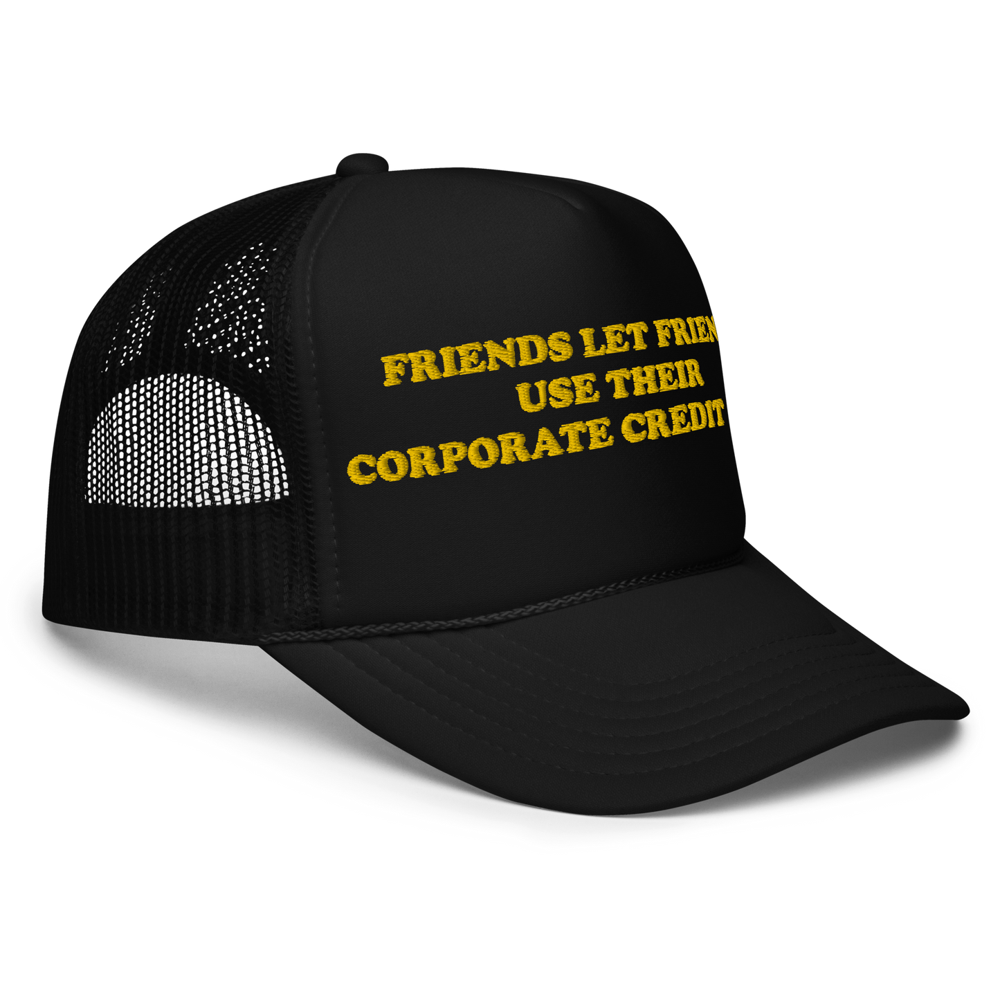 CORPORATE CARD TRUCKER HAT