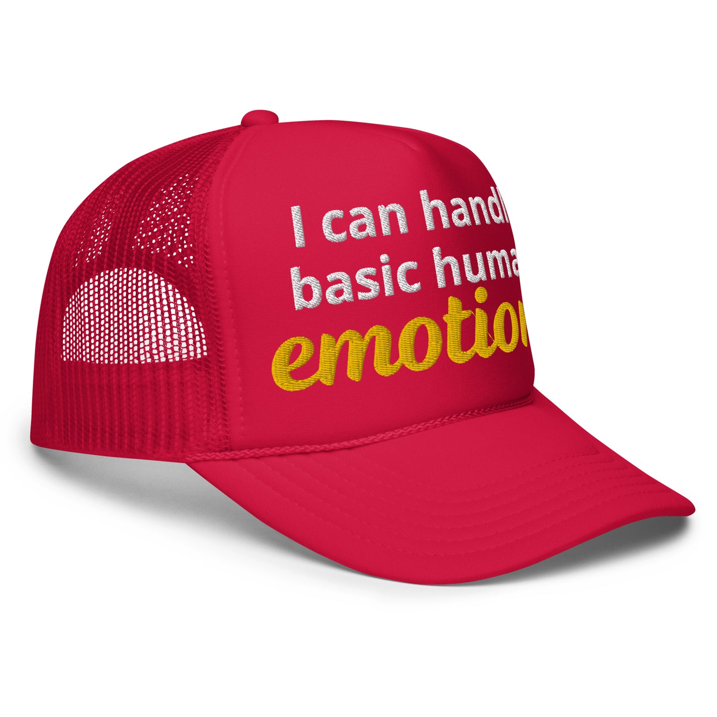 BASIC EMOTIONS FOAM TRUCKER