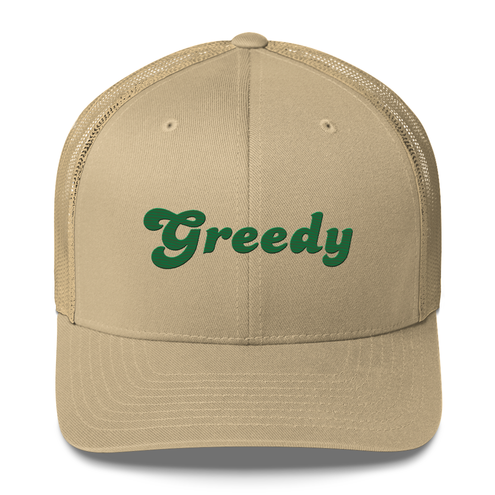 GREEDY TRUCKER CAP