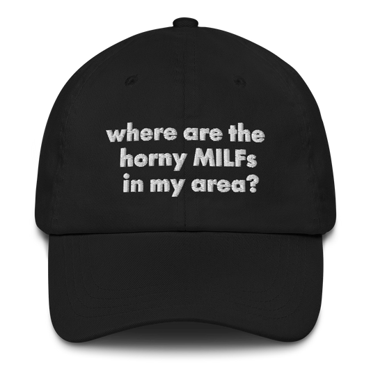HORNY MILFS DAD HAT