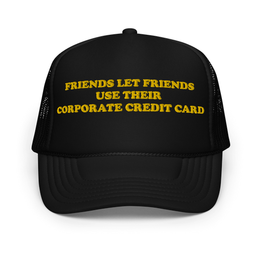 CORPORATE CARD TRUCKER  HAT