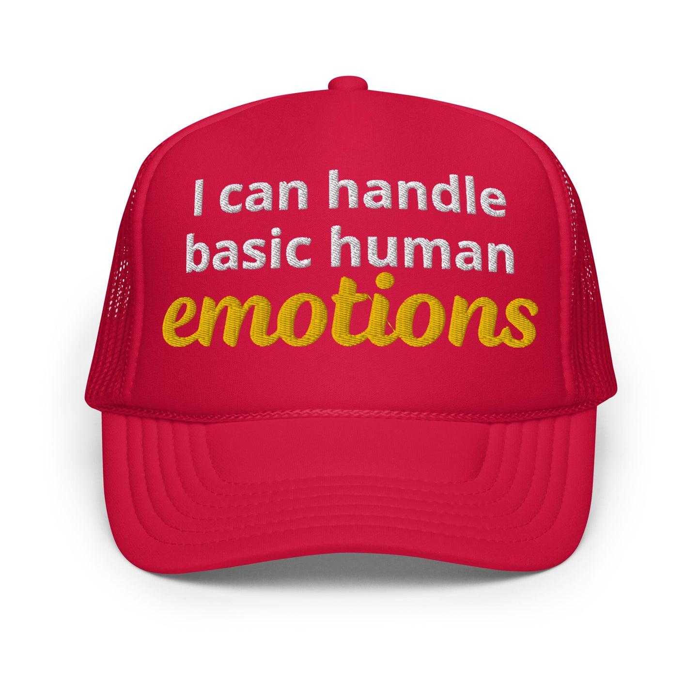BASIC EMOTIONS FOAM TRUCKER