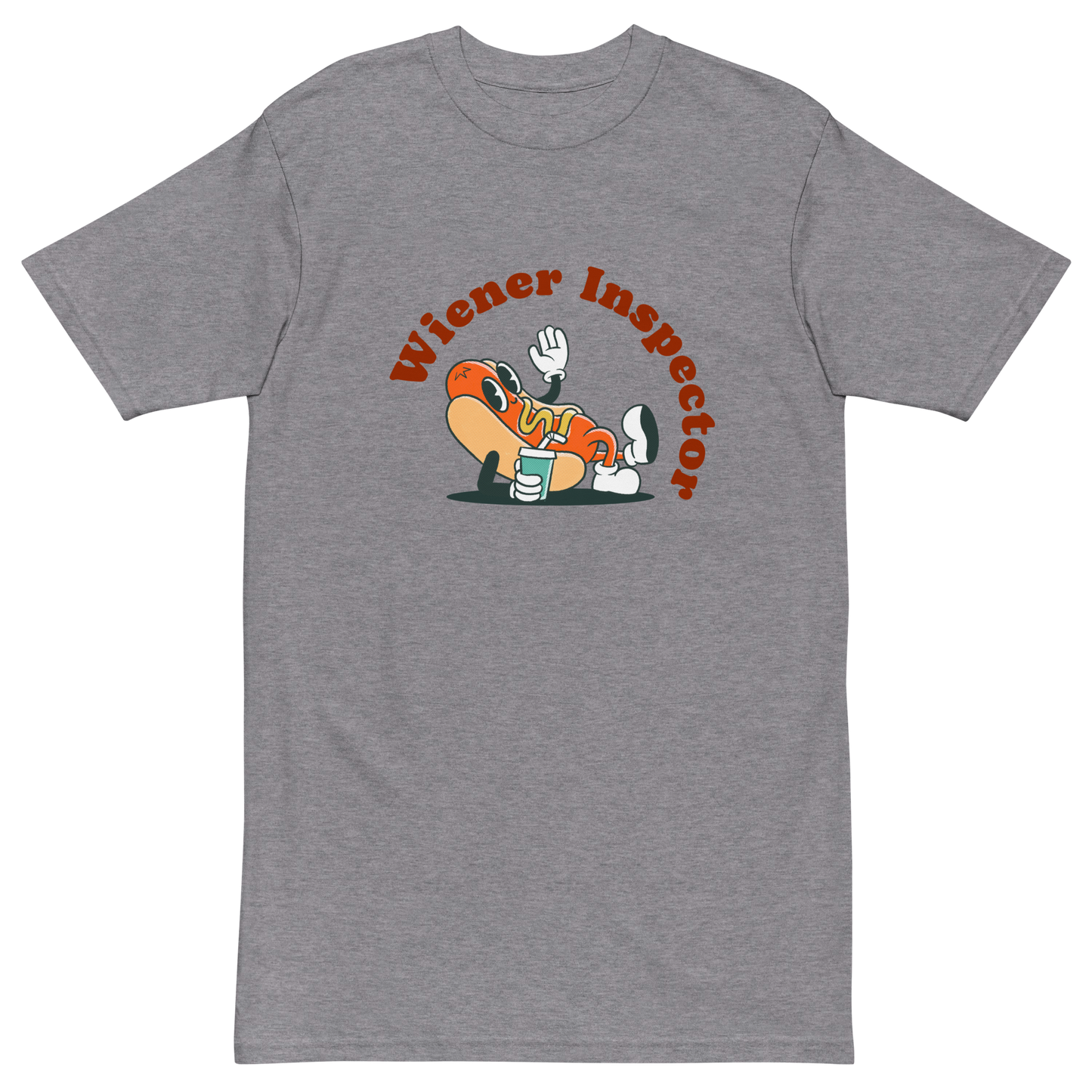 Wiener Inspector - Heavyweight T-shirt
