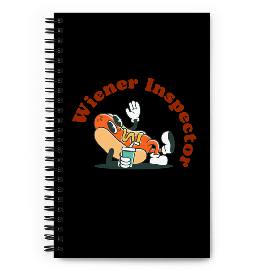 Wiener Inspector - Spiral notebook
