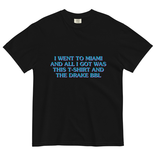 BBL DRIZZY MIAMI HEAVYWEIGHT T-SHIRT
