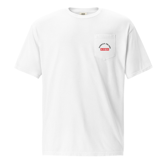 GLYCINE WHITE POCKET T