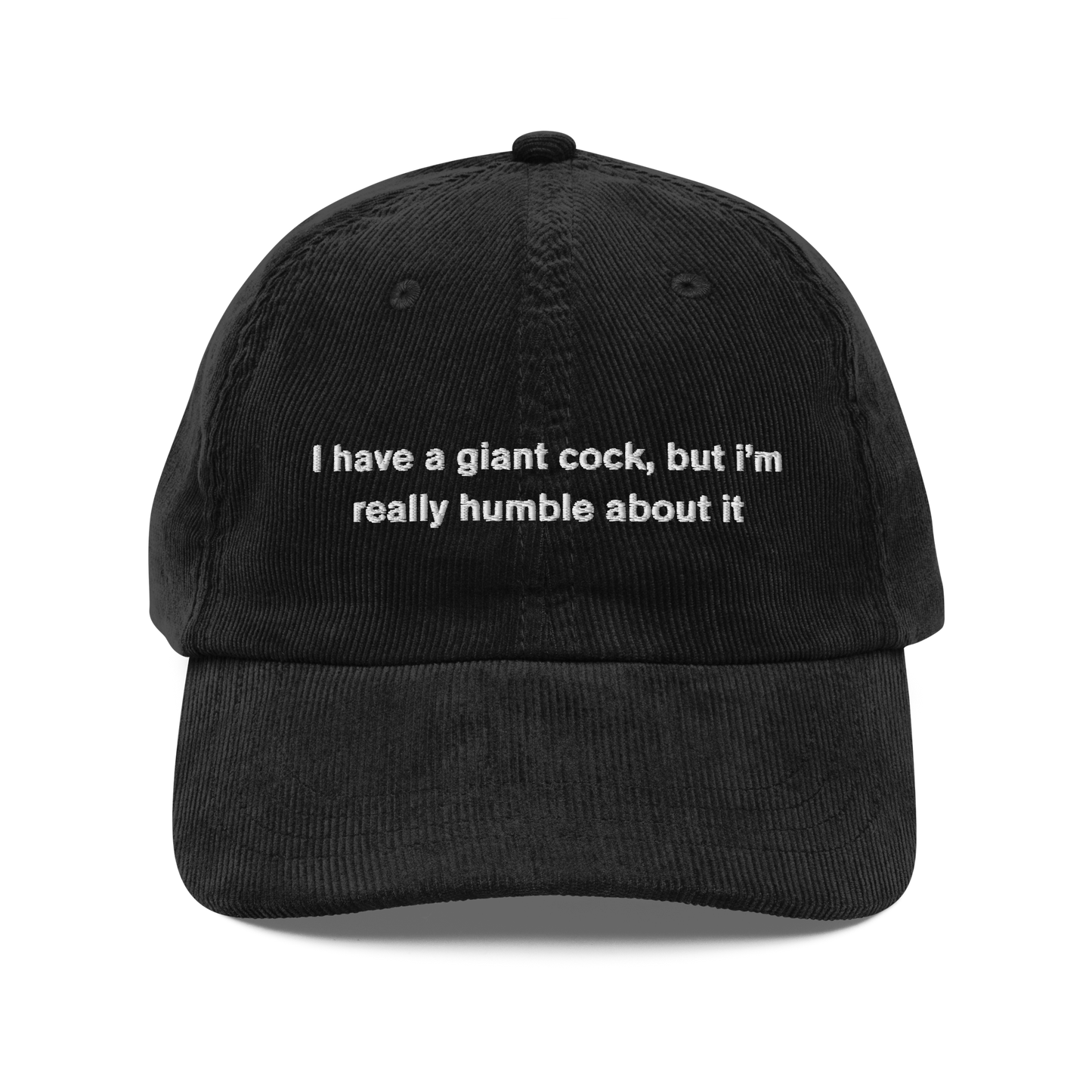 HUGE AND HUMBLE CORDUROY HAT