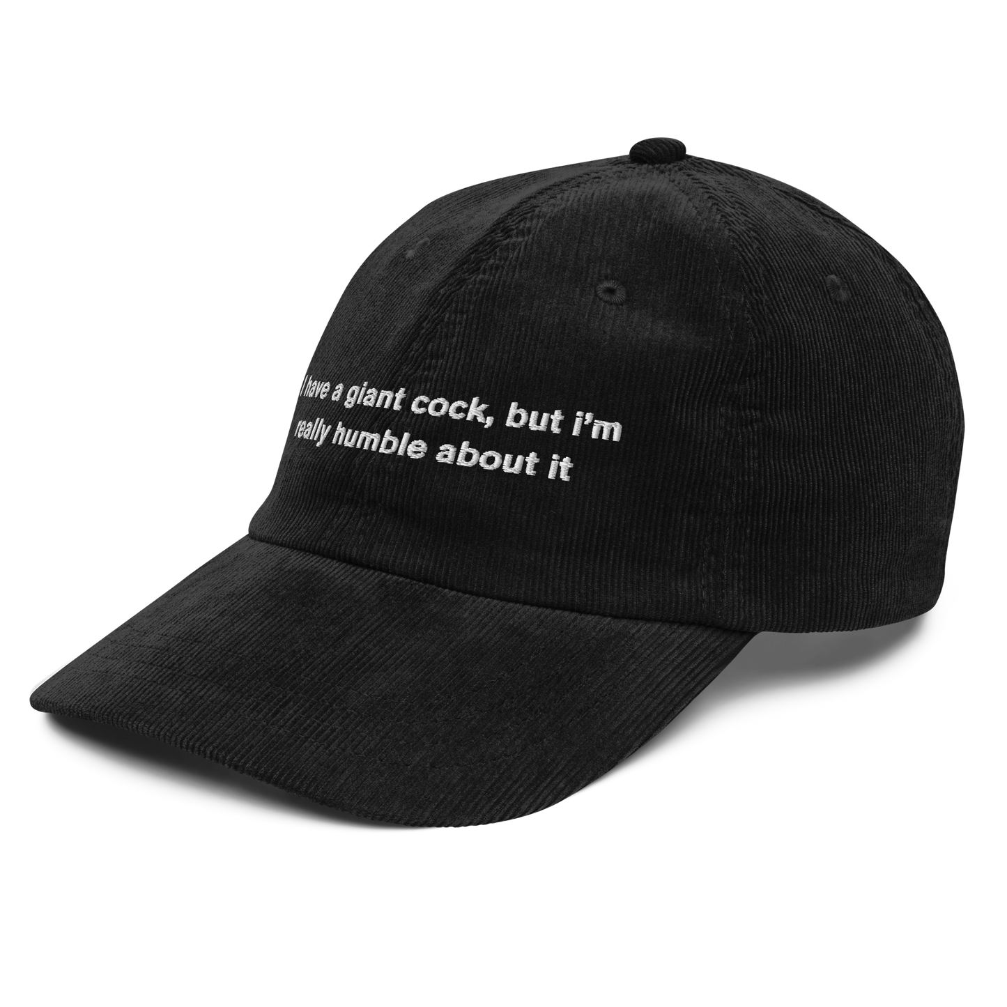 HUGE AND HUMBLE CORDUROY HAT