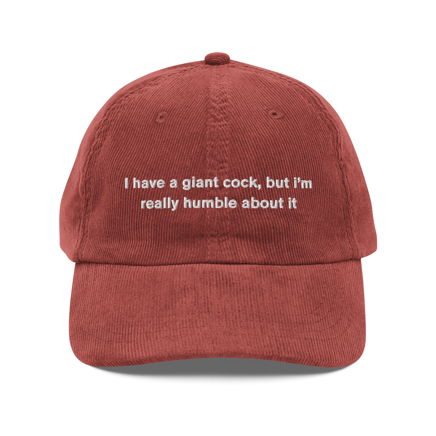 HUGE AND HUMBLE CORDUROY HAT