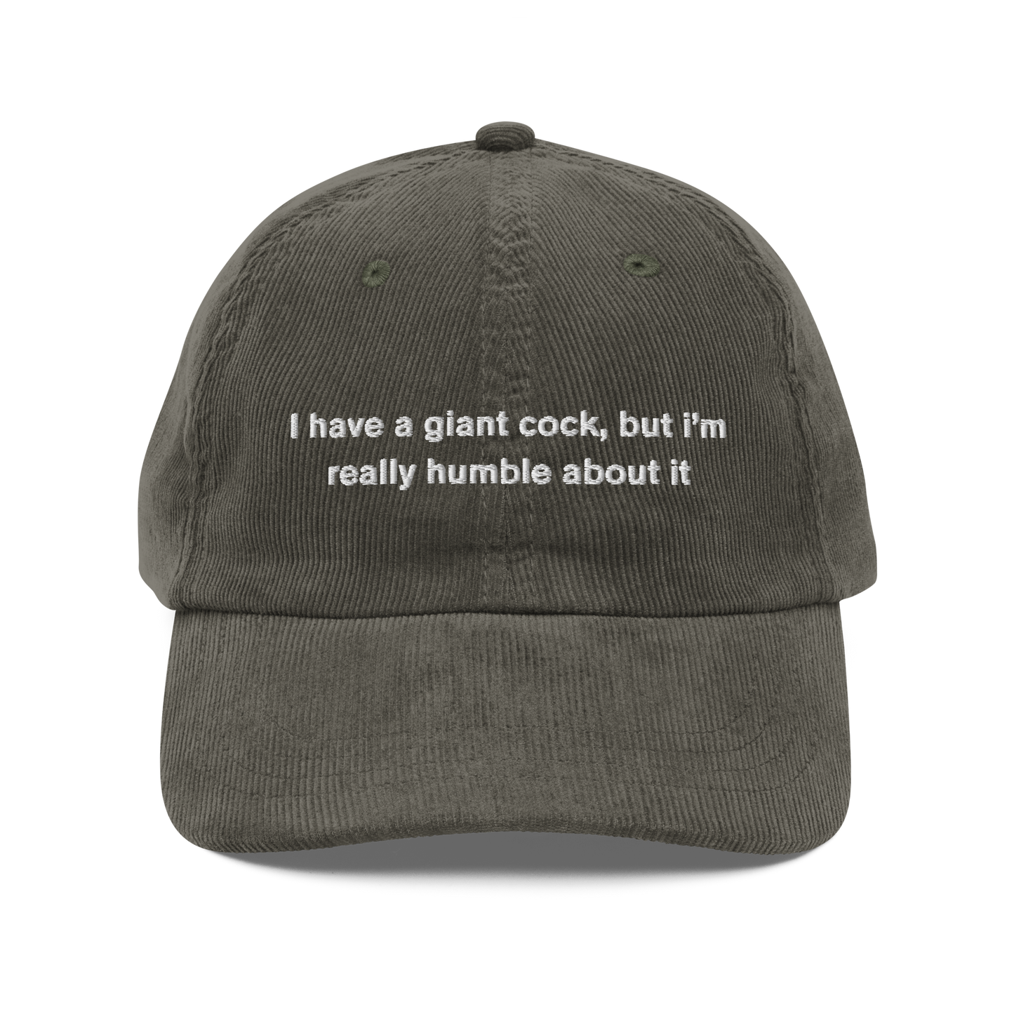 HUGE AND HUMBLE CORDUROY HAT
