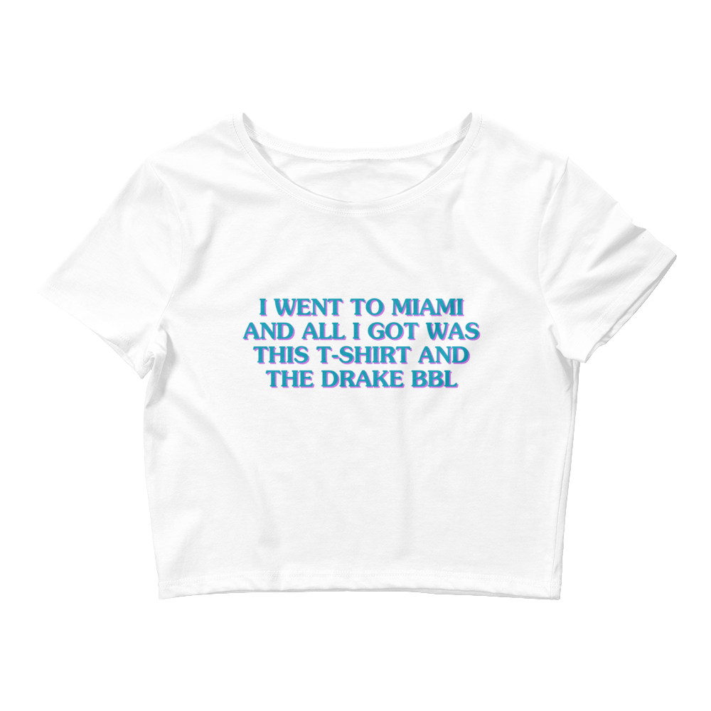 BBL DRIZZY MIAMY BABY TEE