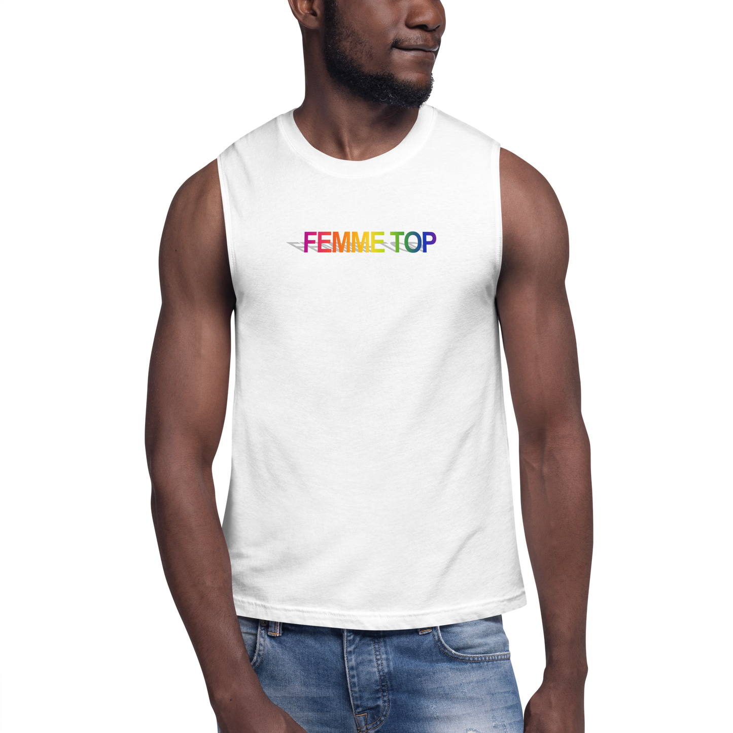 WORD ART FEMME TOP TANK